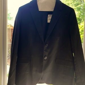 J crew black suit NWT